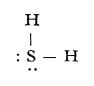structura moleculei de hidrogen sulfurat